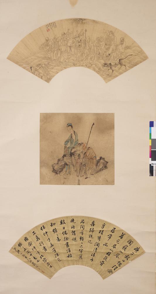 图片[1]-fan; painting; hanging scroll BM-1881-1210-0.79.CH-China Archive